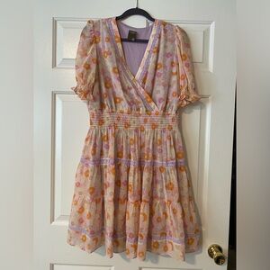 Taylor pastel floral dress